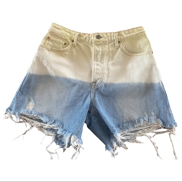 GRLFRND Jourdan Ombre denim shorts - Picture 6 of 14